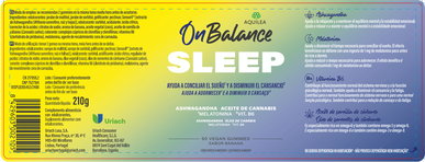 Aquilea On Balance Sleep Ashwagandha gummies zlepšují spánek a únavu 60 gummies 60 gummies