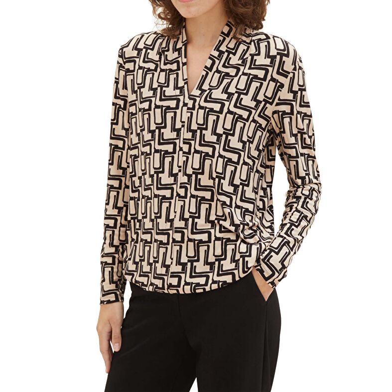  Naisten beige t-paita