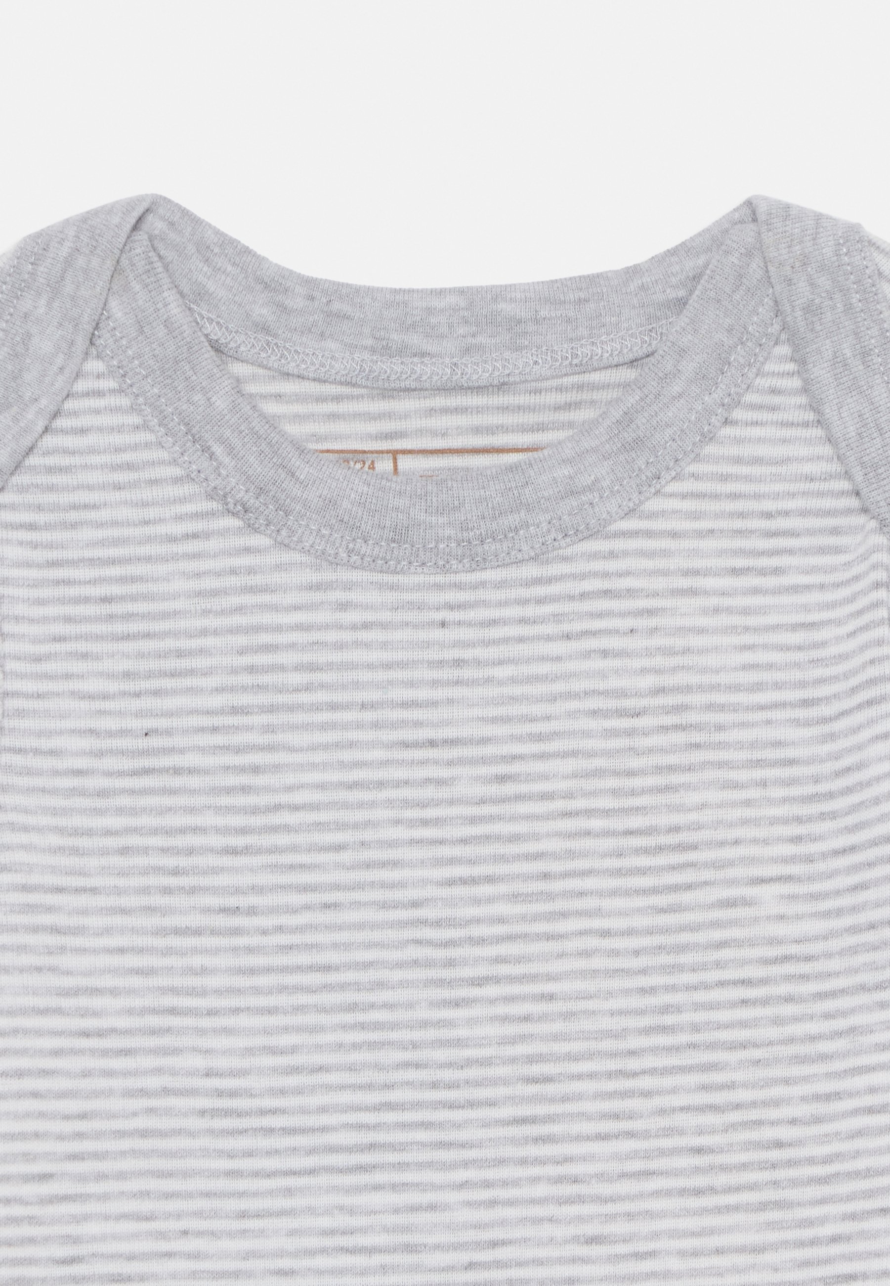 Friboo Confezione da 5 tutine unisex a maniche corte - pigiama - grigio scuro/blu/grigio/grigio chiaro