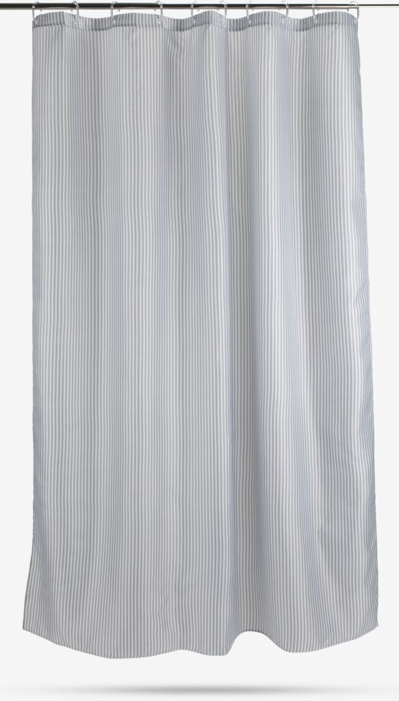 SUNDBY plus SUNDBY zavjesa za tuširanje 150x200 cm siva/bijela