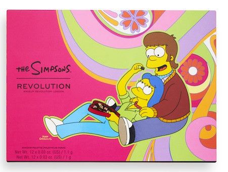 Paleta senčil za oči The Simpsons Summer of Love Palete senčil za oči in ličila