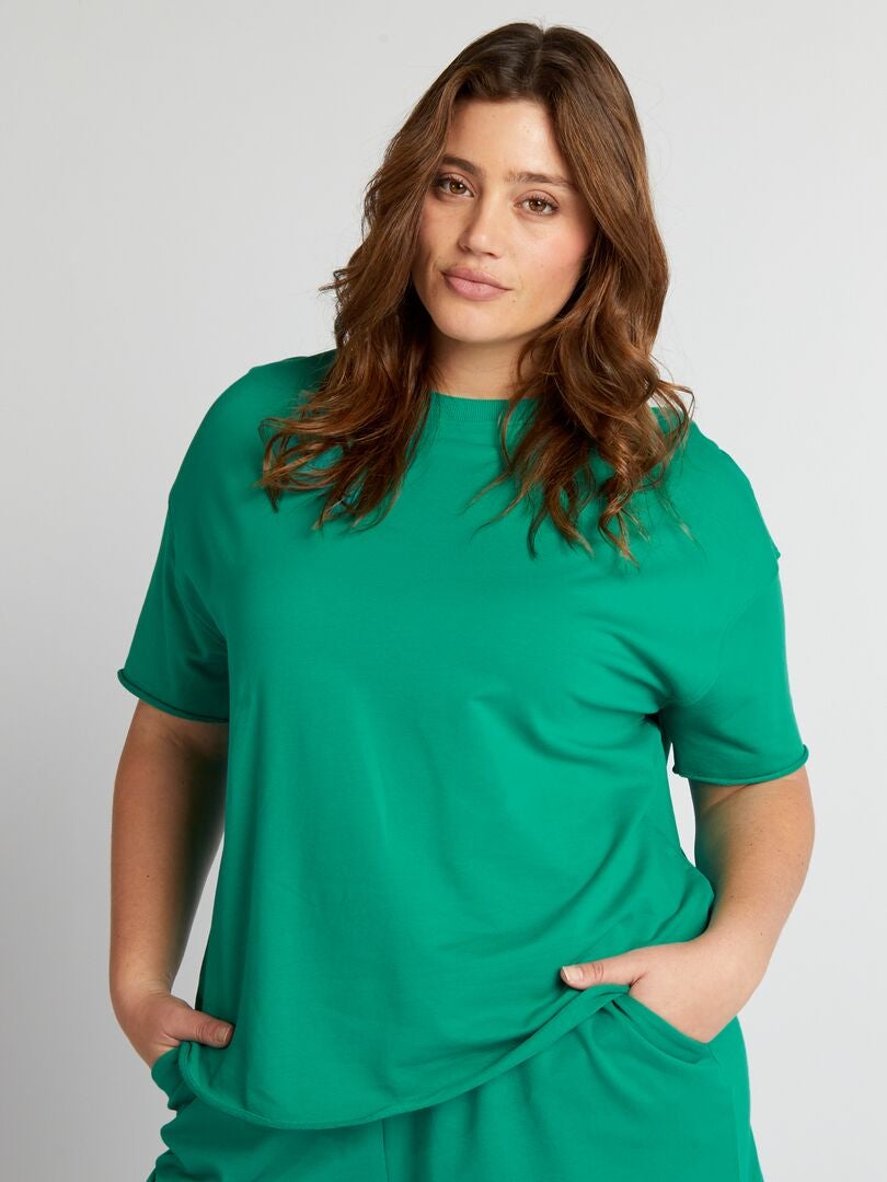 Effen pak T-shirt - GROEN