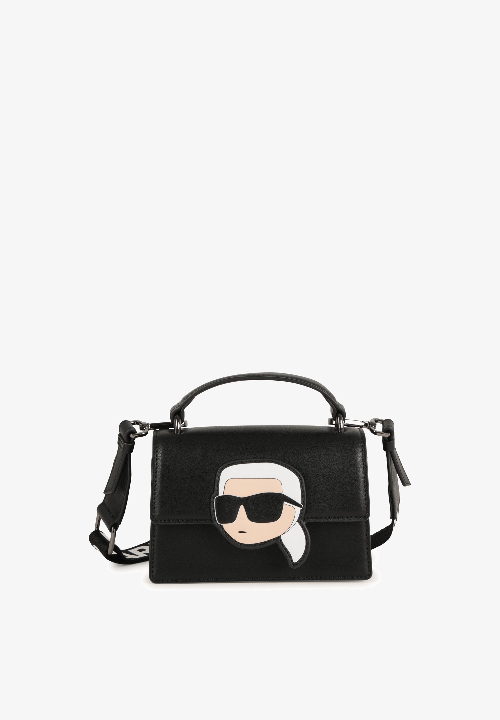 KARL LAGERFELD KINDERTAS MET HANDGREEP - Crossbodytas - zwart
