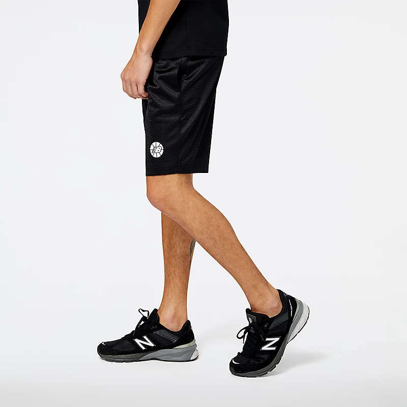 Calção masculino NB Hoops Essentials Fundamental - PRETO