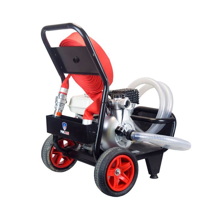 Pool Sam - Poolex bosbrandpomp - Capaciteit 16 m³/u - 4 uur autonomie - 25 m slanglengte - Afstand
