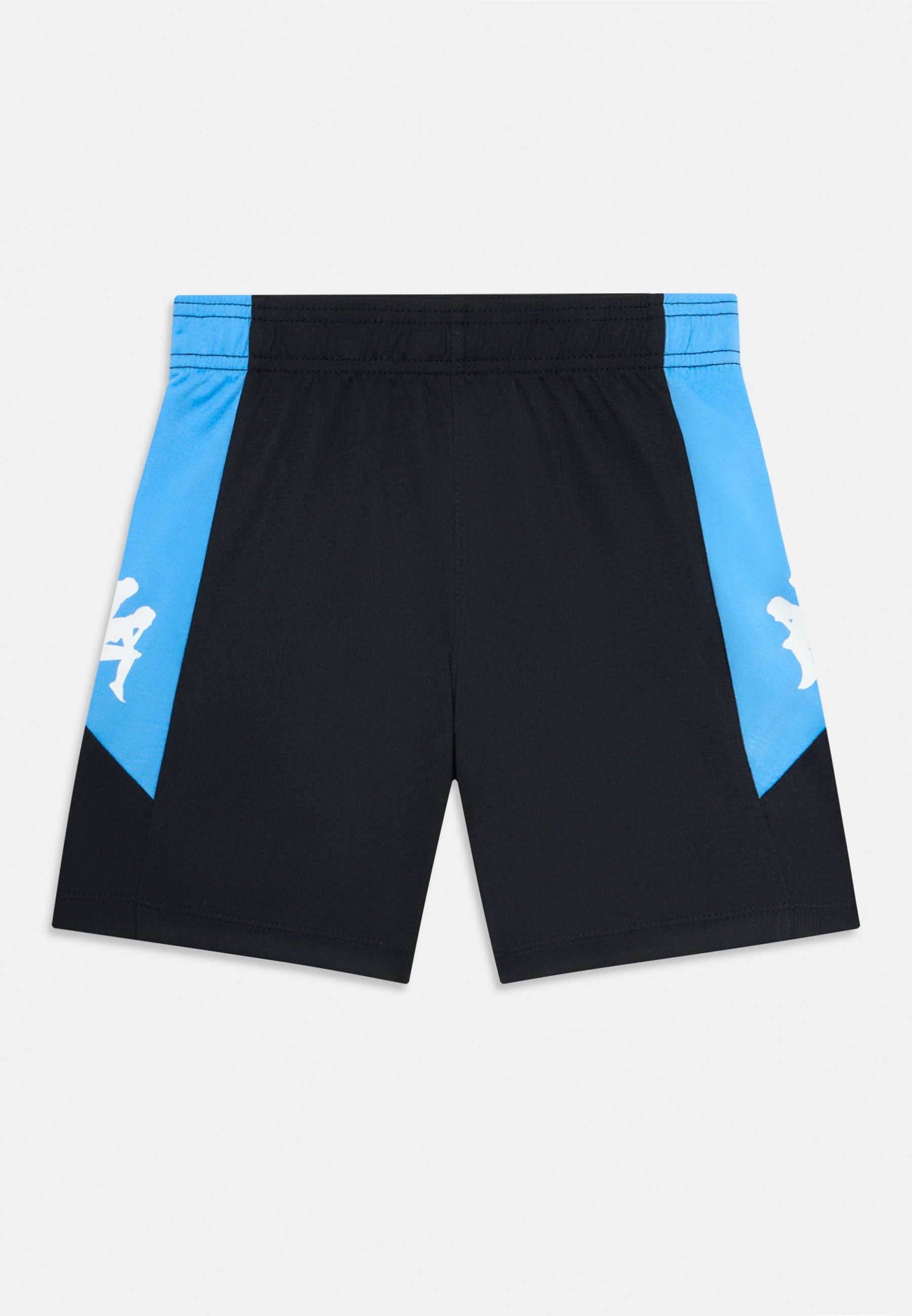 Kappa LUVIO UNISEX - Pantaloncini sportivi - nero/blu cielo