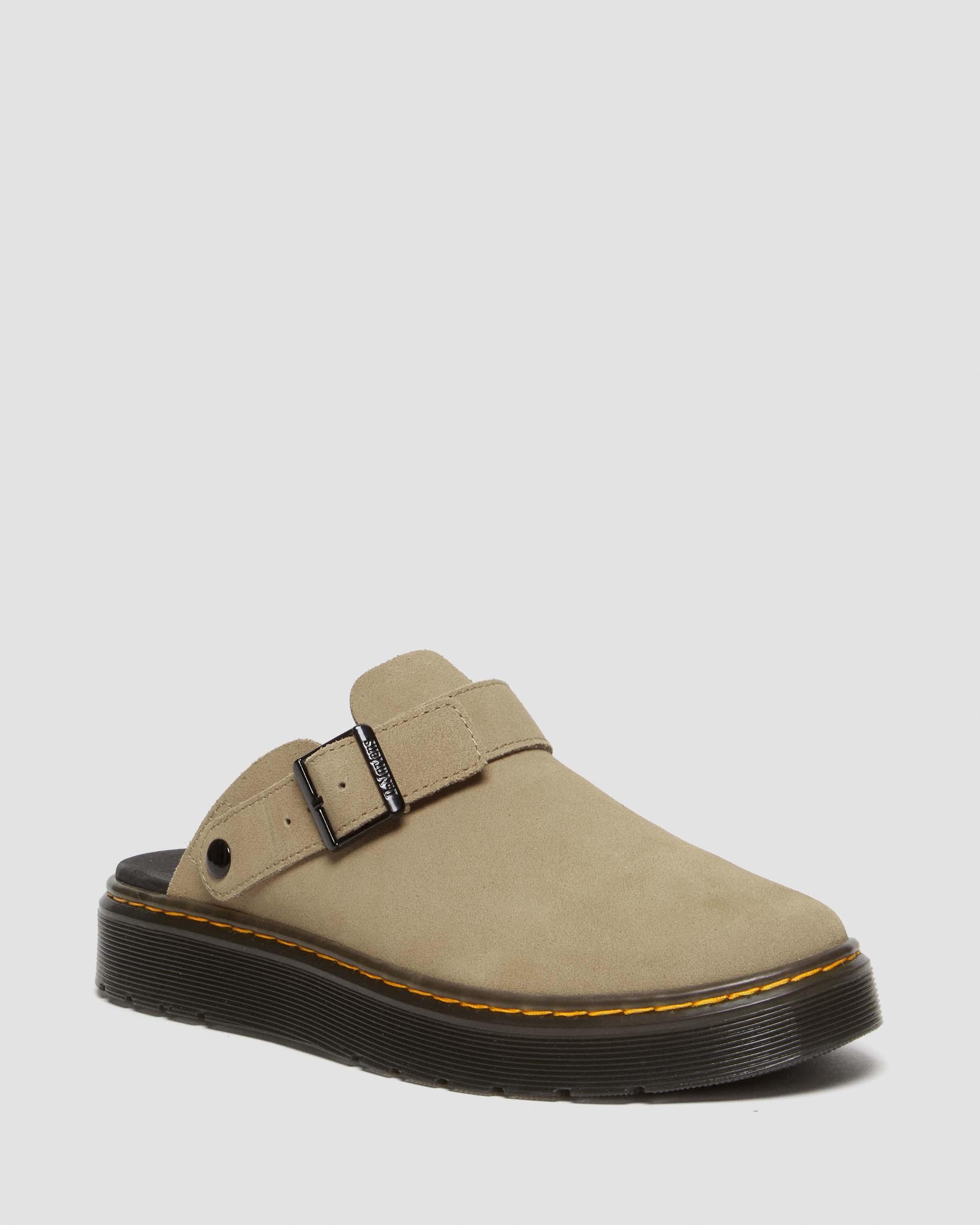 Carlson Suede Casual Slingback Mules