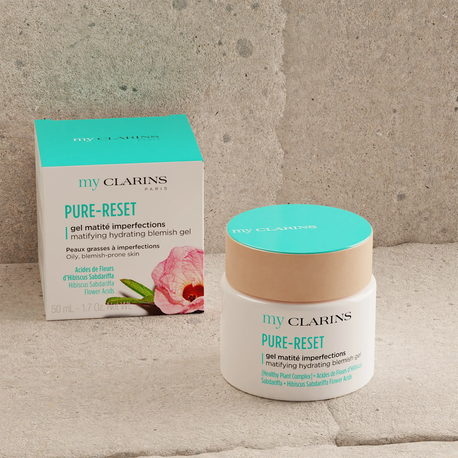 MY CLARINS PURE-RESET Gel Matité Imperfections - Gel viso antimperfezioni