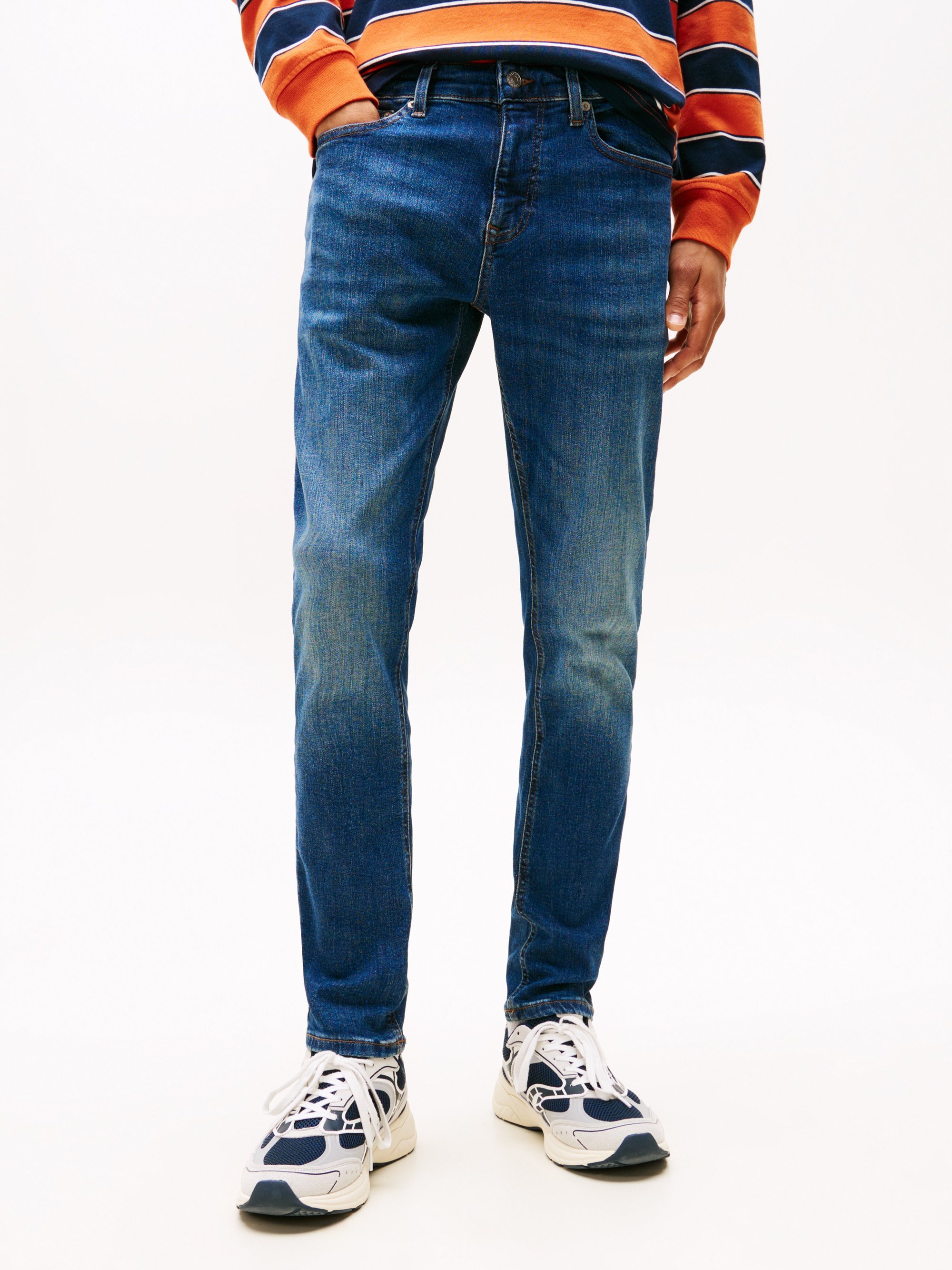 Tommy Jeans AUSTIN SLIM - Jeans slim fit - denim scuro