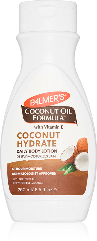 Hydratačné telové mlieko Palmer's Coconut Oil Formula s vitamínom E