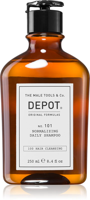 DEPOT 100 LIMPEZA CAPILAR Nº 101 SHAMPOO NORMALIZANTE DIÁRIO Shampoo normalizante para uso diário