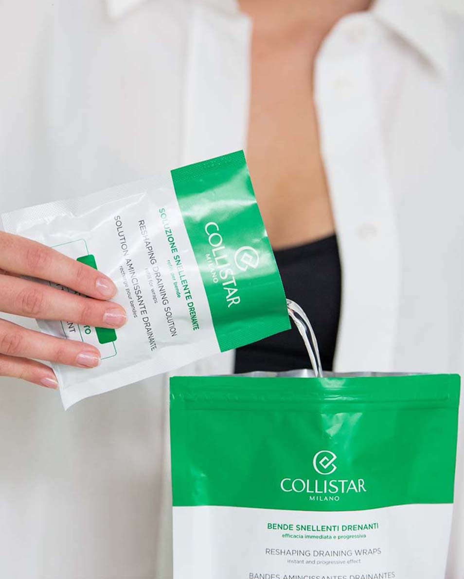 ENVELOPPES DRAINANTES REMODIFIANTES COLLISTAR BODYCARE