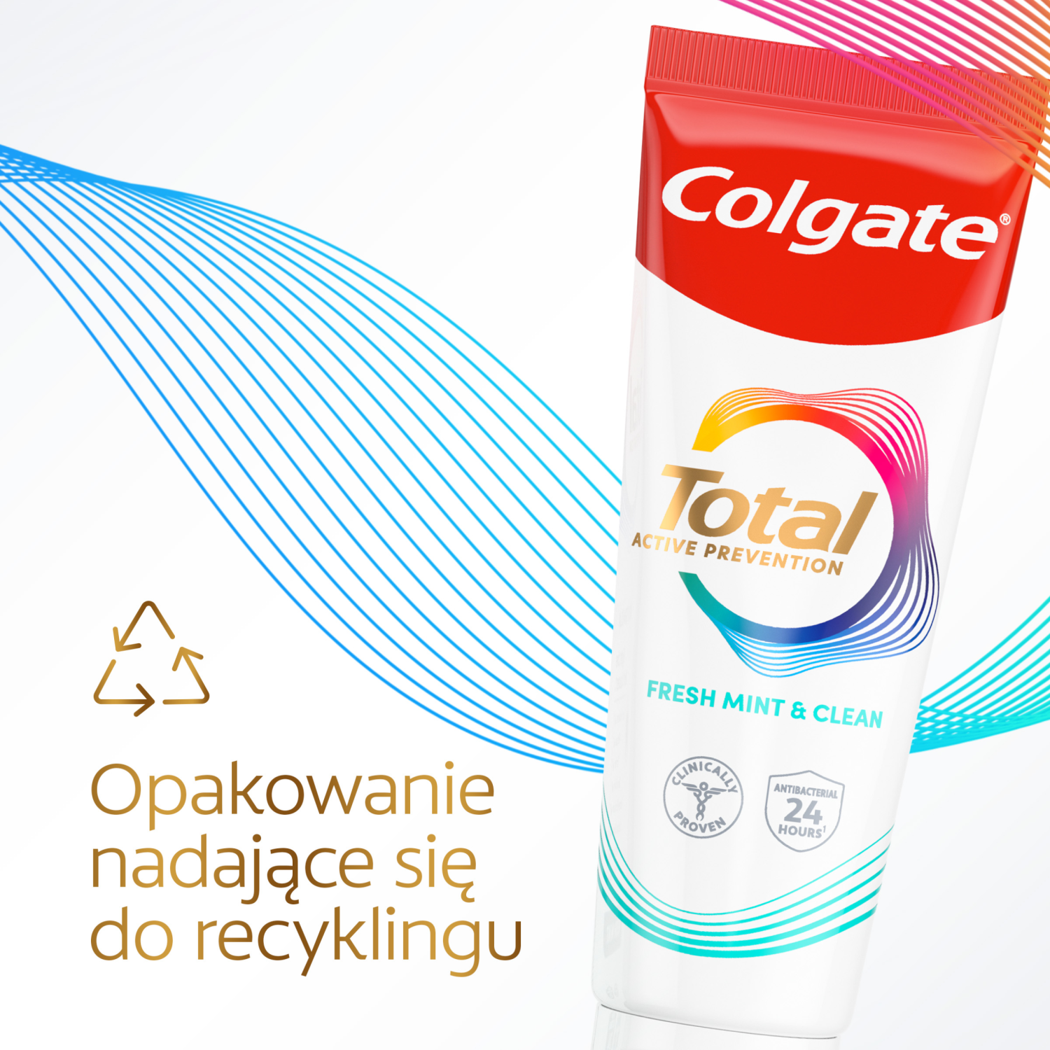 Dentifricio Colgate, 75 ml in totale