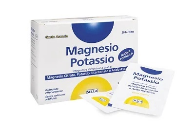 SELLA Magnesium Kalium Nieuw 20 zakjes