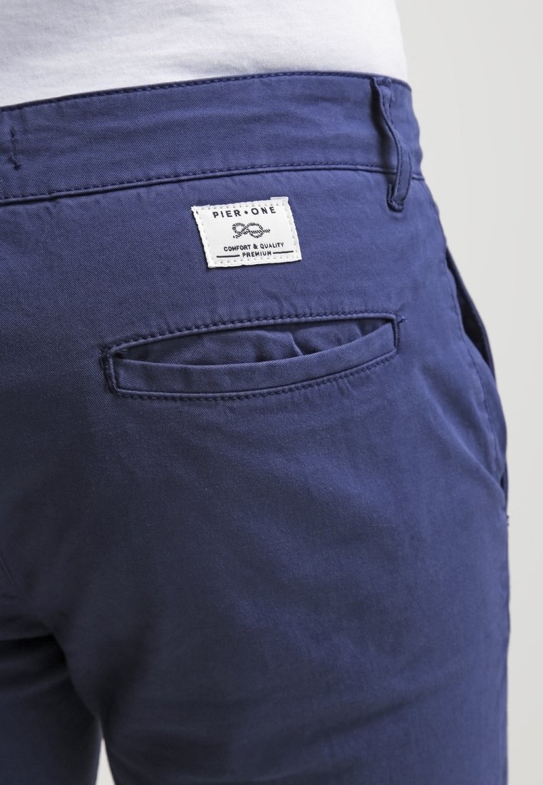 Pier One Chino's - donkerblauw