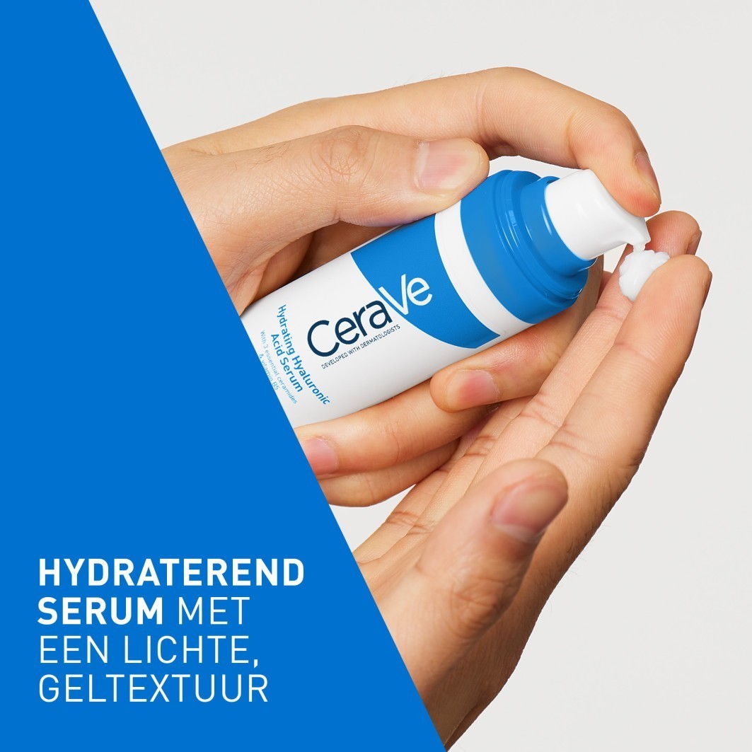 CeraVe mitrinošais serums, hialuronskābes serums – 30 ml