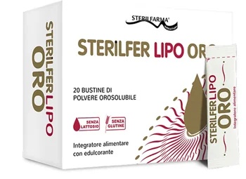 STERILFARMA Sterilfarma Sterilfer Lipo Oro ijzersupplement 20 zakjes