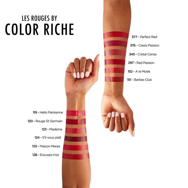 Rúž L'Oréal Paris Color Riche 345 Cristal Cerise Satin