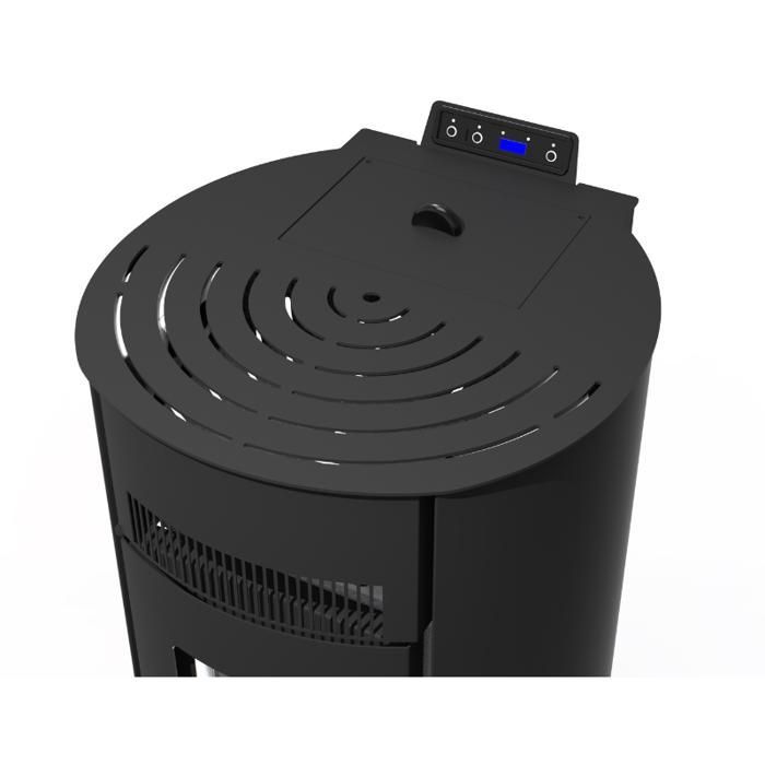 Airtight pellet stove - LVZ LEANDRO 9 - White