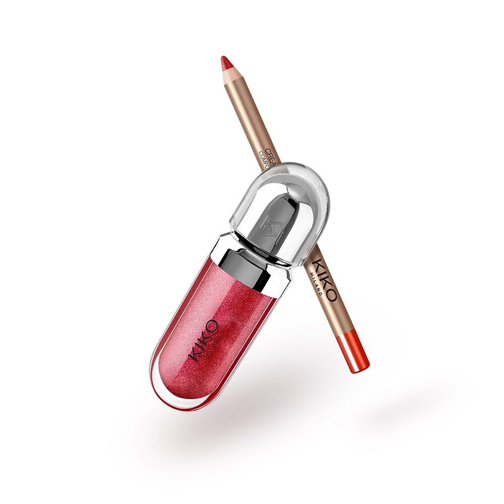 Coffret cadeau Kiko Milano Holiday Wonderlights Gloss Me Up pour les lèvres