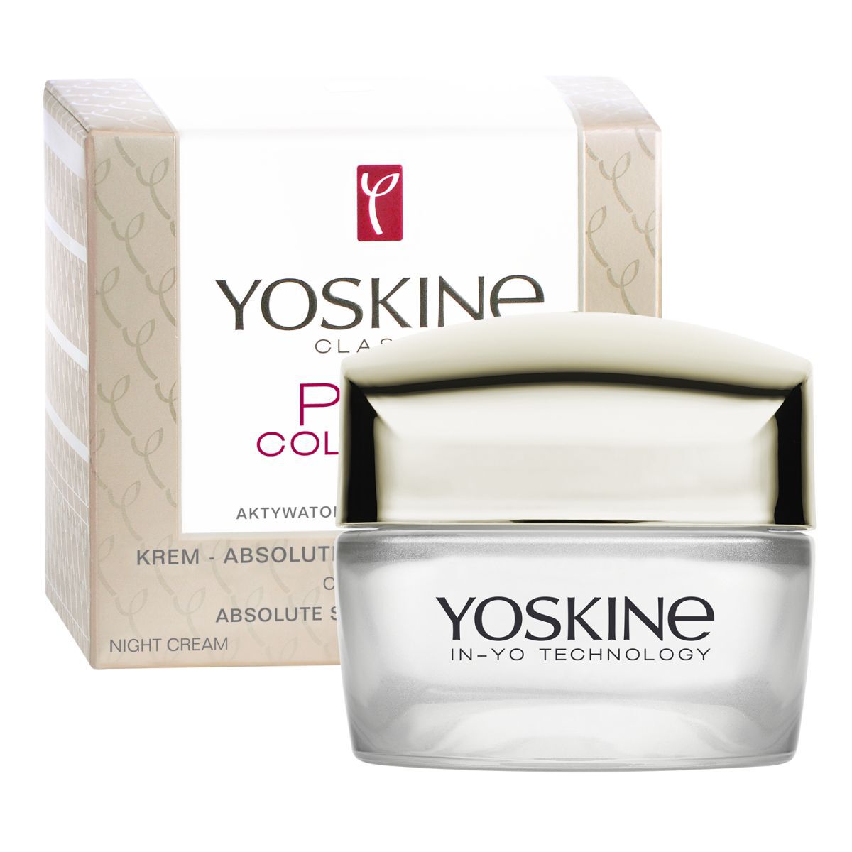 Yoskine Nachtcreme Youth Gene Activator für trockene Haut 60+ 50 ml Classic