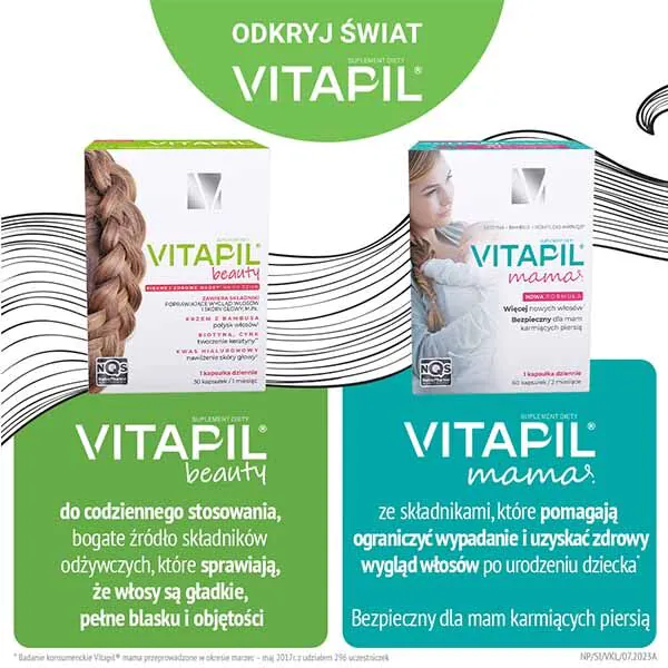 Vitapil Biotyna + Bambus, Tabletki
