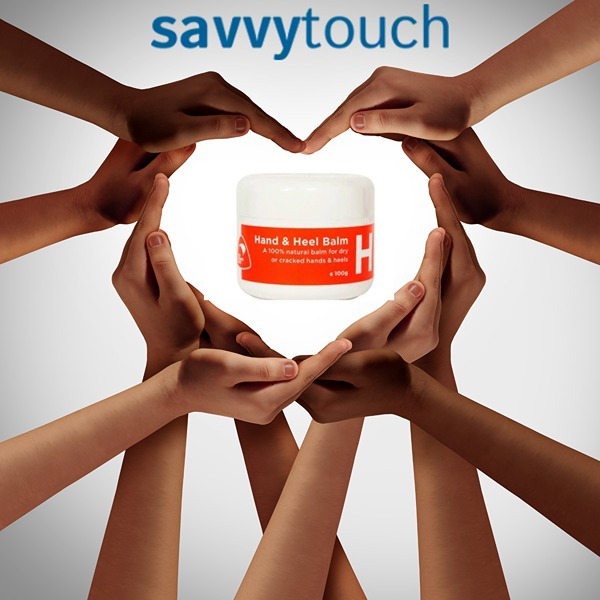 Balsam de mâini și călcâie Savvy Touch pentru piele uscată și crăpată 100g