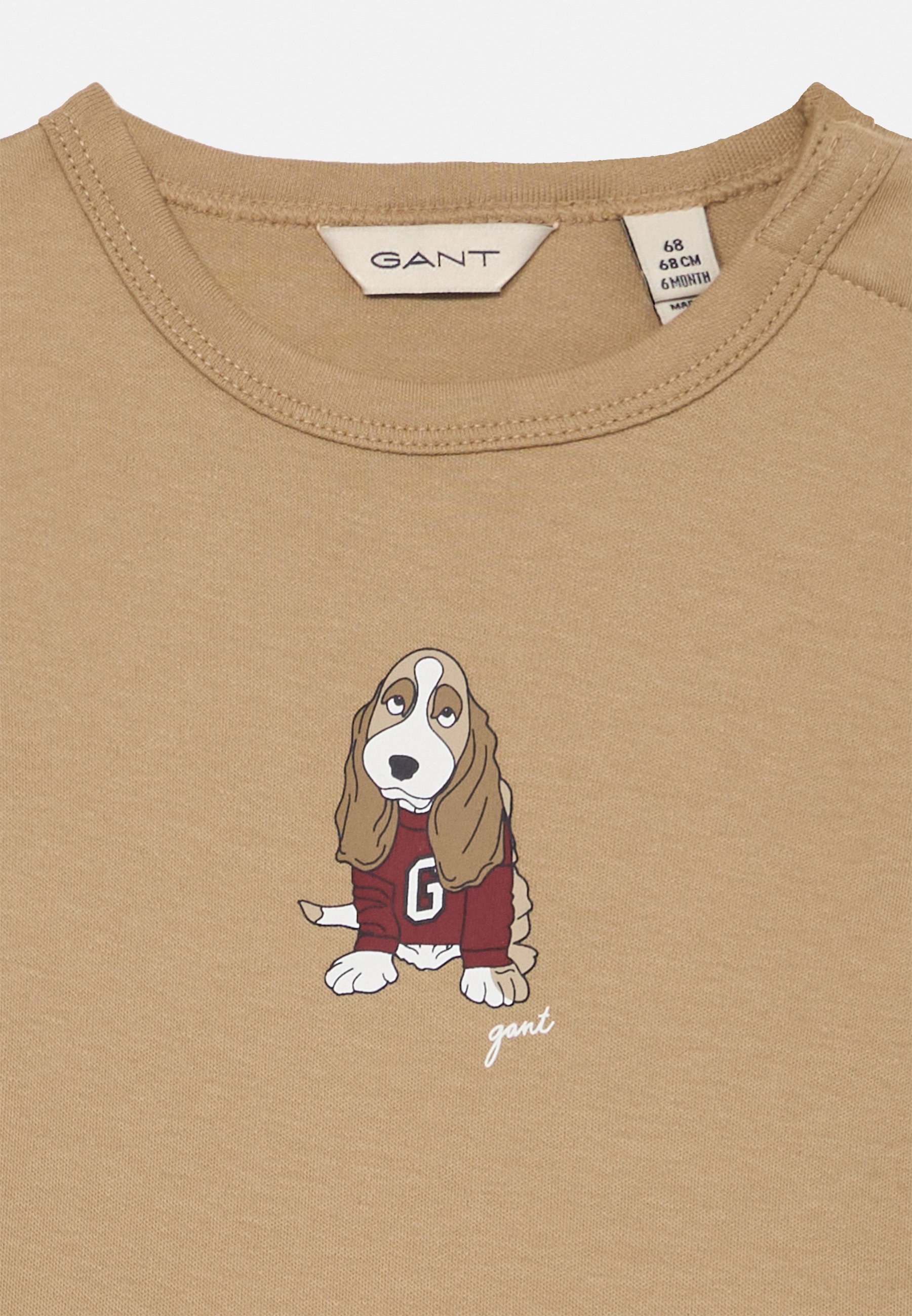 GANT KUTYÁS PRINTES TESTVÉR UNISEX - Test - sötét khaki