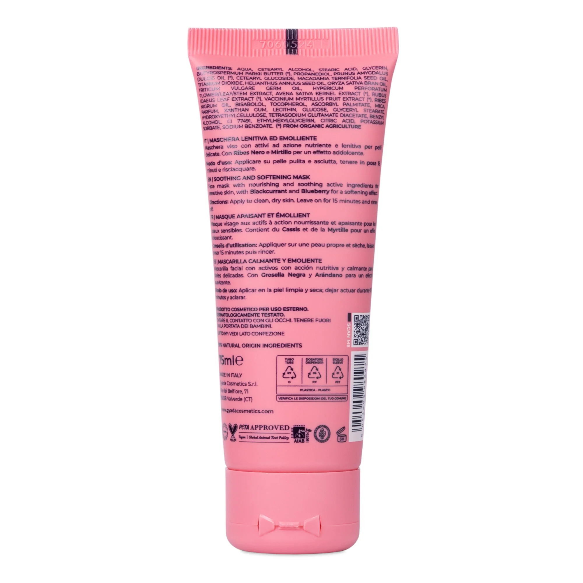 Cream Masks Maschera Lenitiva ed Emolliente - Maschera Lenitiva viso