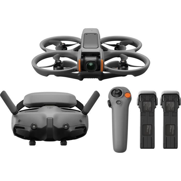 Kit drone - DJI - Avata 2 + Stabilizzatore RC Motion 3 + Cuffie Google 3 + 3 Batterie