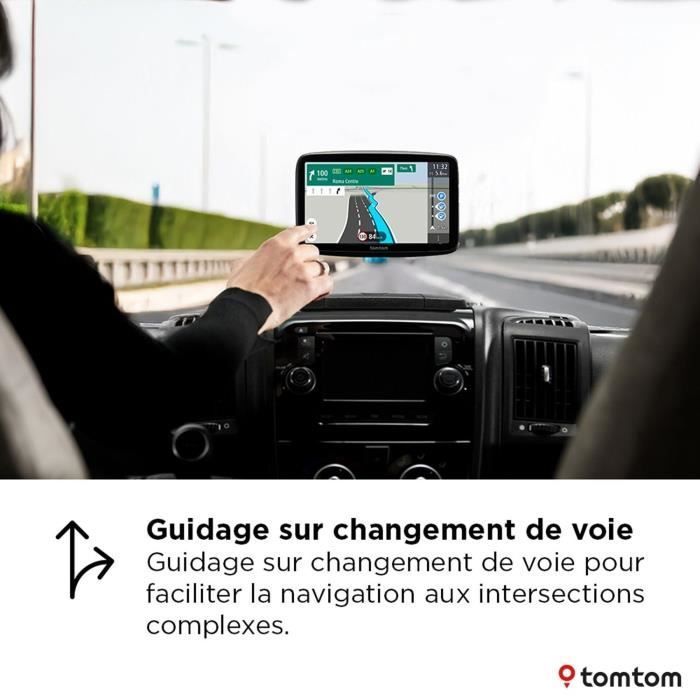 GPS - TOMTOM - GO Camper Tour - Segunda generación - Para autocaravanas y caravanas - Pantalla de 6