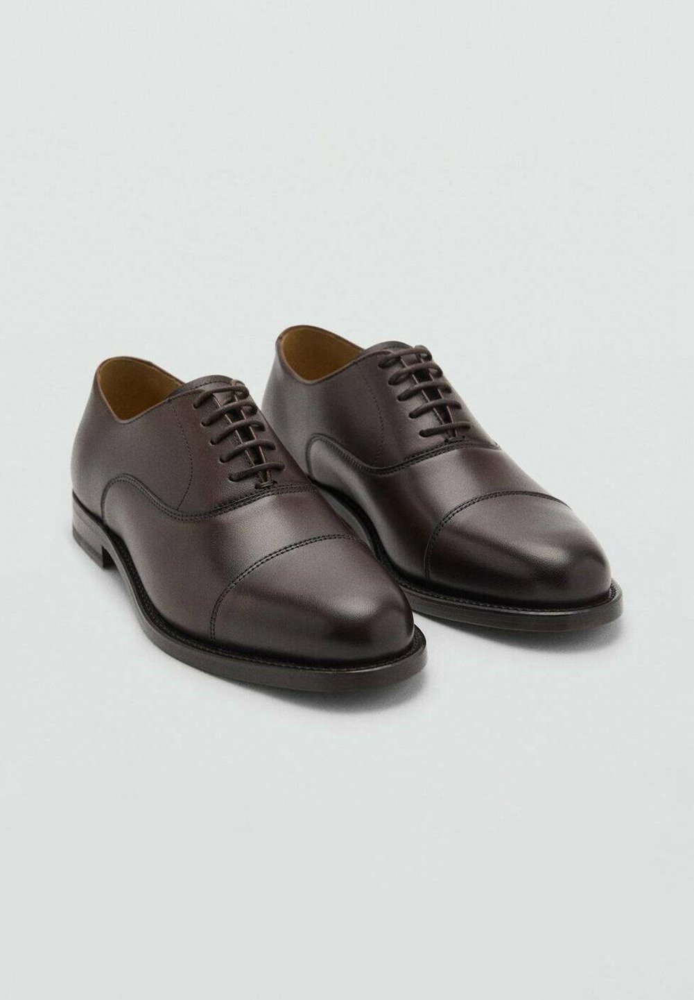 Mango STYLE RICHELIEUS - Eleganti scarpe stringate - marroni