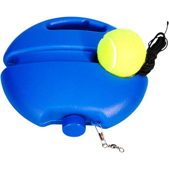 Kit de entrenamiento de tenis individual portátil para todos los niveles, equipo de autoaprendizaje para jugadores principiantes.