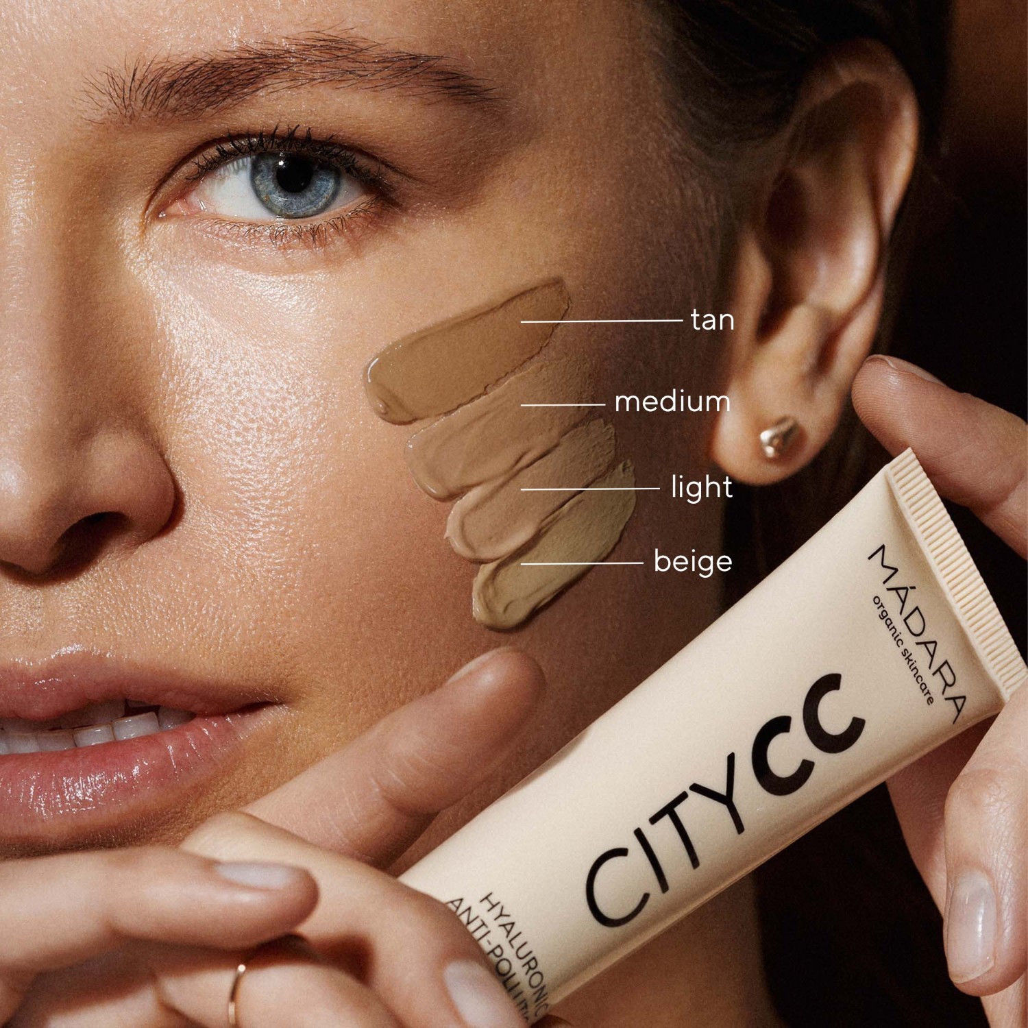 MÁDARA CC City krēms CC CITYCC pretpiesārņojuma hialuronskābe SPF15 - 40 ml