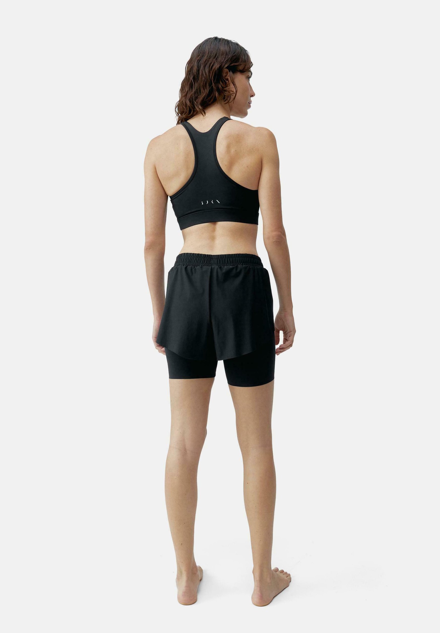 Born Living Yoga BIKILA - Sportshorts - zwart