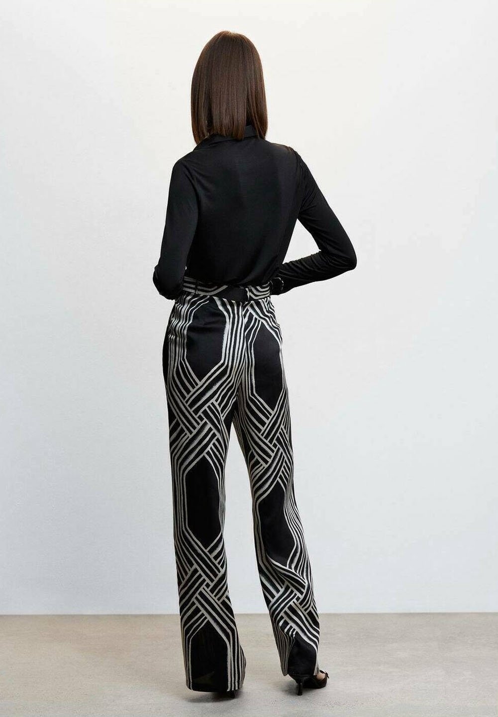 Mango Broek - zwart