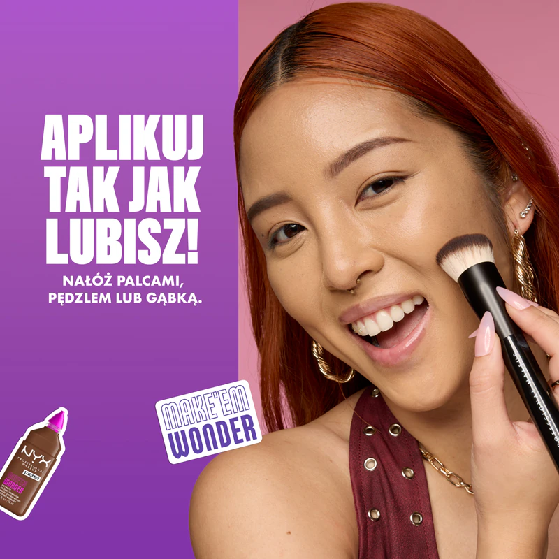 Base Matificante Leve Make 'Em Wonder da NYX Professional Makeup