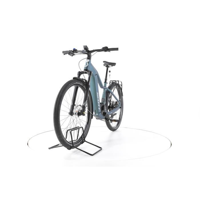 Bicicleta eléctrica Scott Axis eRide 30 - azul - Bicicleta de trekking eléctrica - Bosch 750 Wh (reacondicionada)