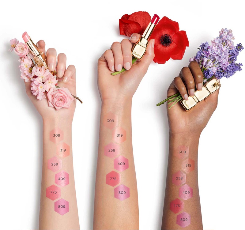 GUERLAIN KissKiss Bee Glow hranilni in vlažilni balzam za ustnice