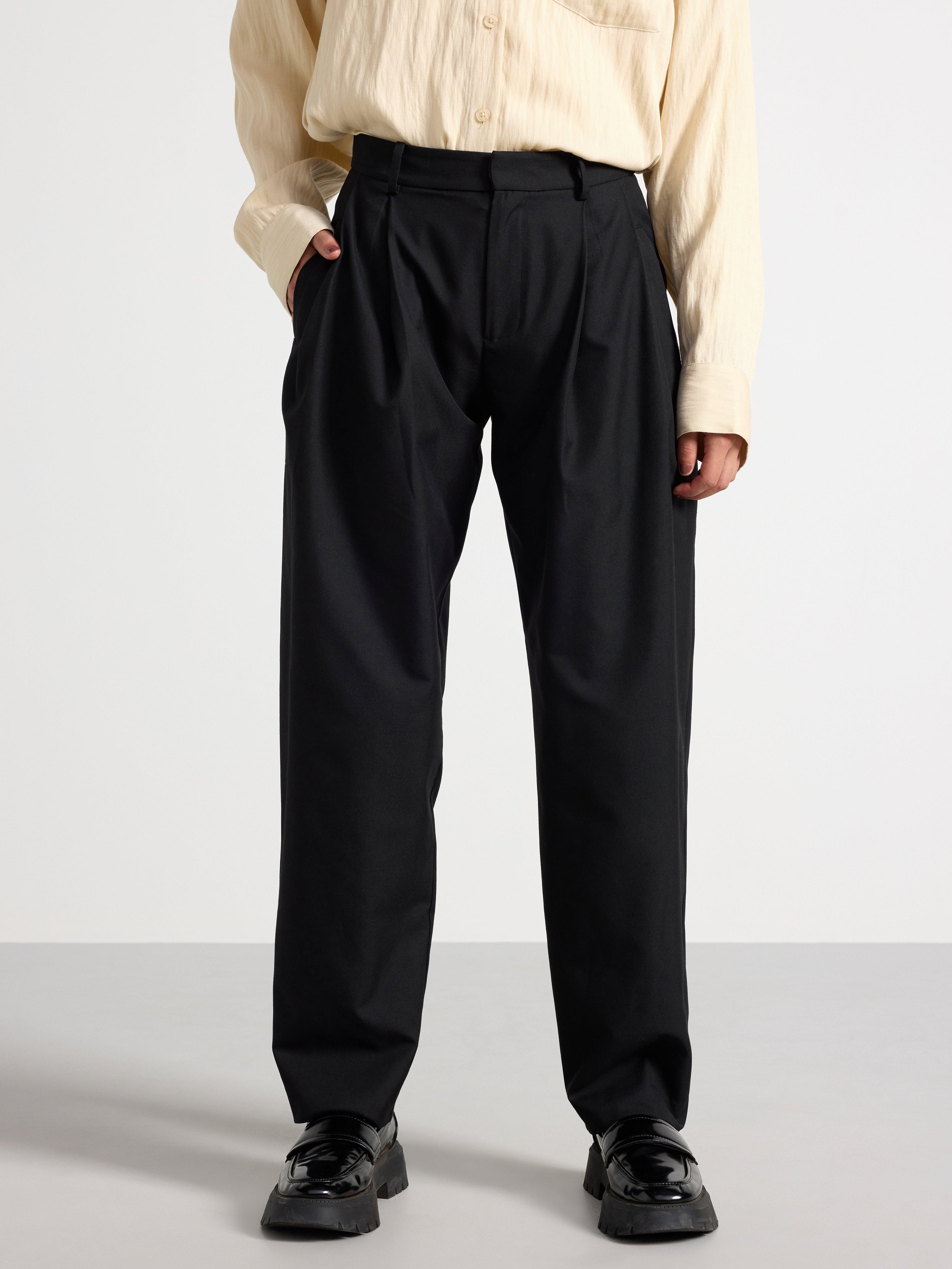 Vida tapered byxor Black
