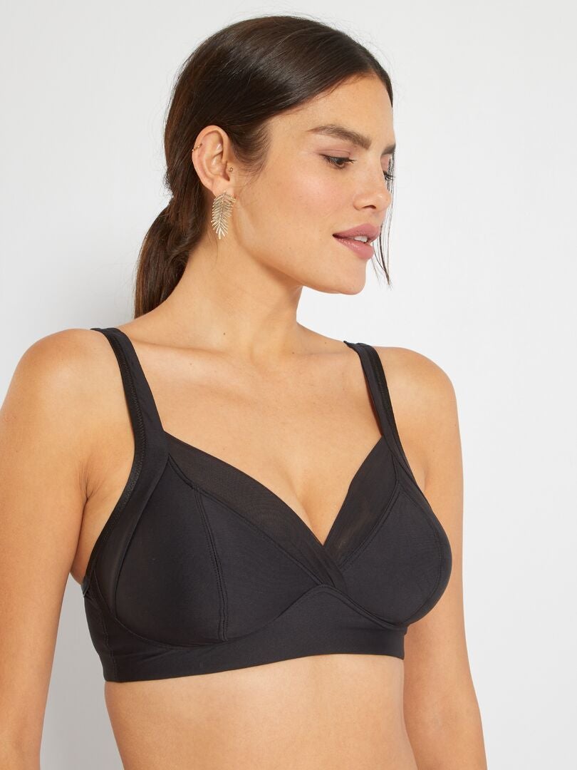Feel Good Support 'Playtex' BH - ZWART