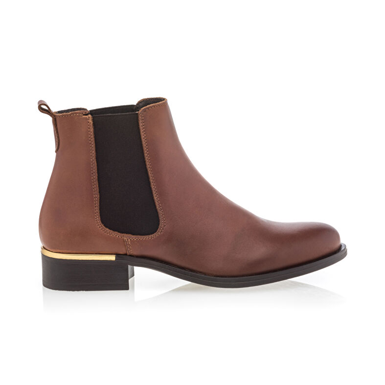 Braune Damenstiefel / Stiefeletten
