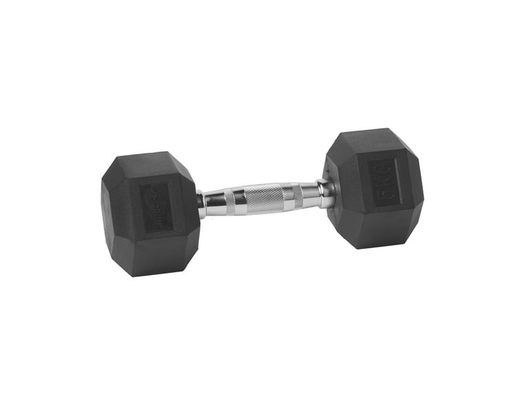 CRIVIT Hexagon Dumbbell, 5 kg, versatile