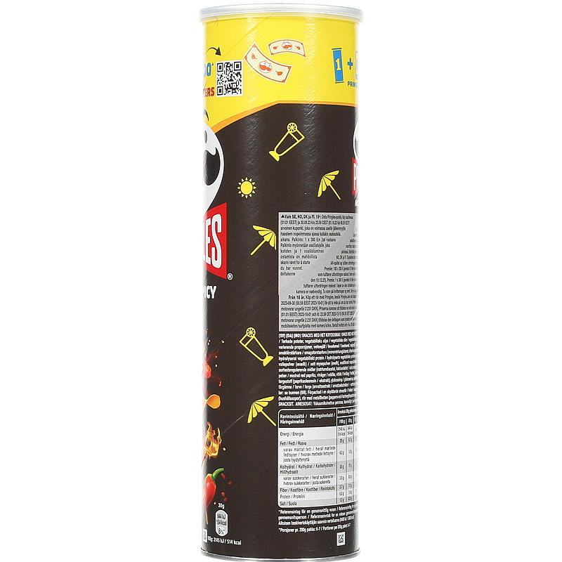 Pringles Pringles 200 g, Stærk og krydret