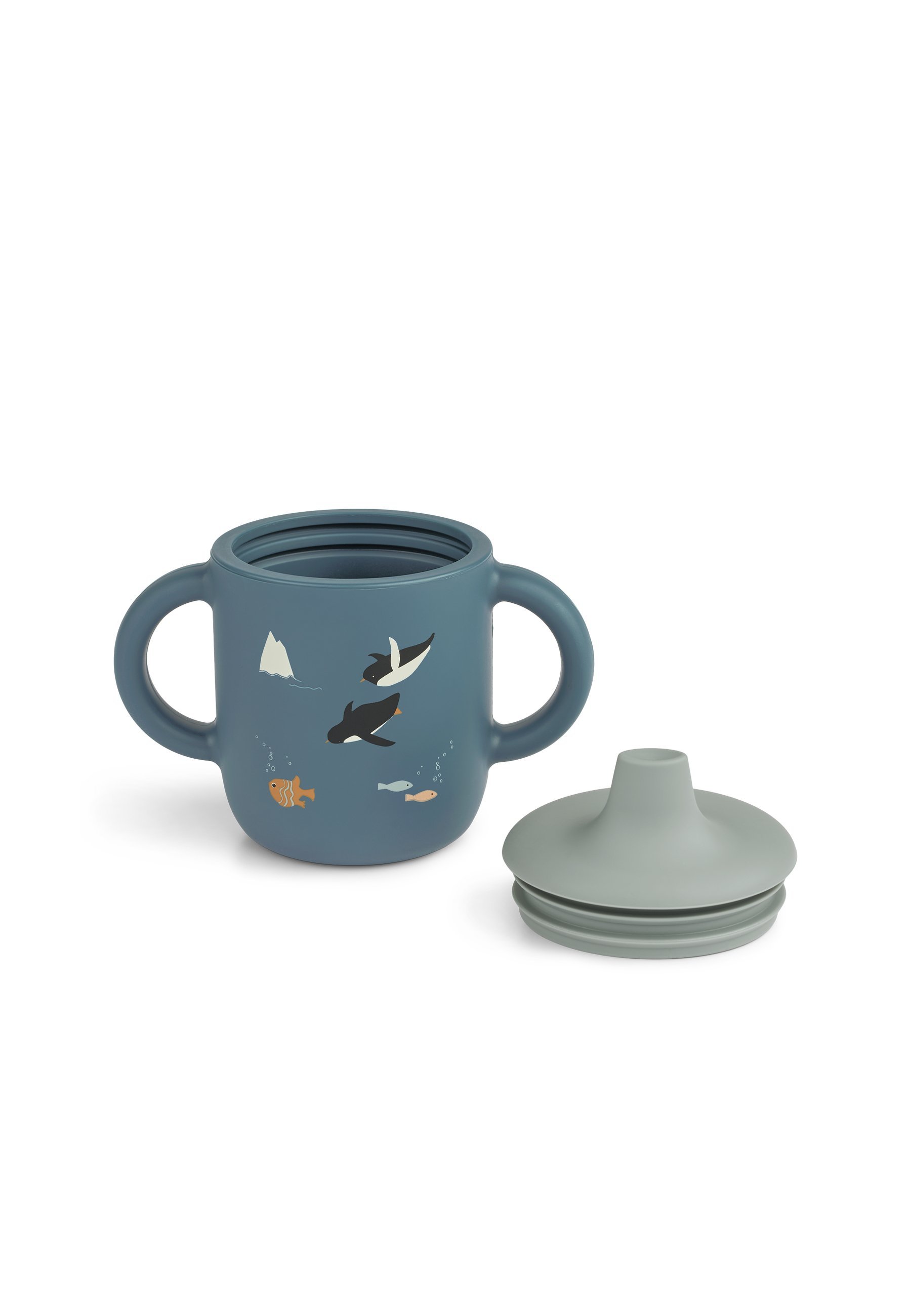 Liewood NEIL SIPPY CUP UNISEX - Dětský hrnek - s výhledem na arktické moře/oceán