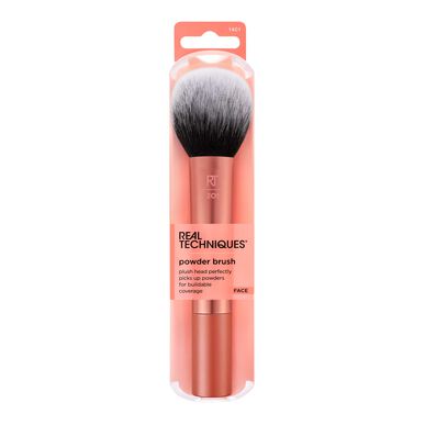 Štětec na pudr Real Techniques Powder Brush Face 201 s kuželovými štětinami, 1 ks.
