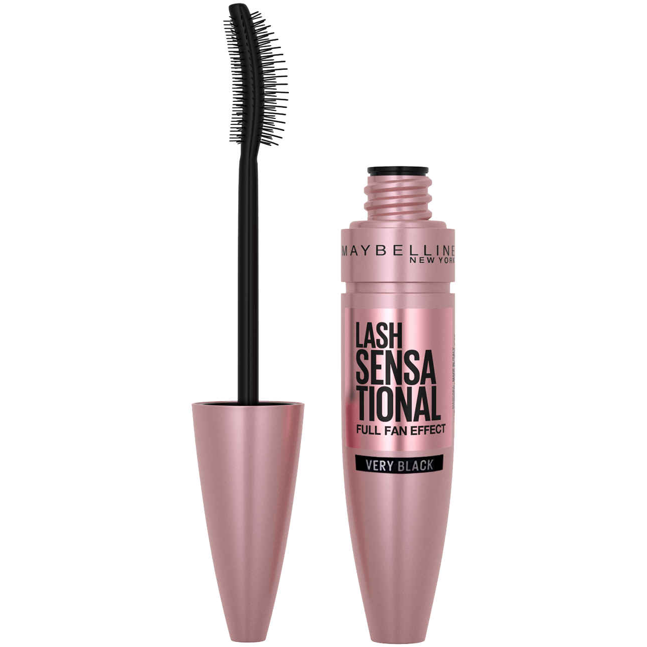 Maybelline skropstu tuša, melna, 9,5 ml, Lash Sensational