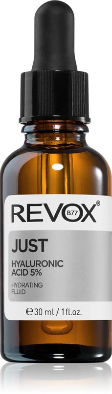 Revox B77 JUST vlažilni fluid s 5% hialuronsko kislino za obraz in vrat