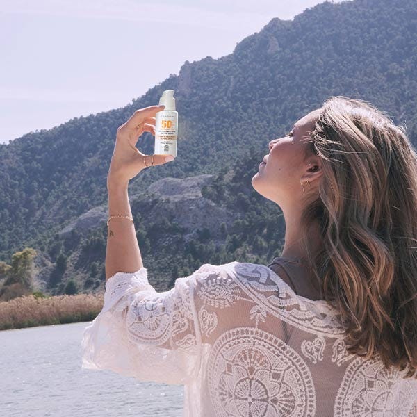 Napfényes arcápoló természetes SPF50| 50ML