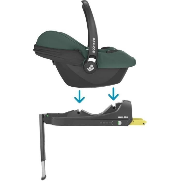 Cosi MAXI COSI Cabriofix i-Size, Groupe 0+, i-Size, avec Réducteur, Isofix, Essential Green